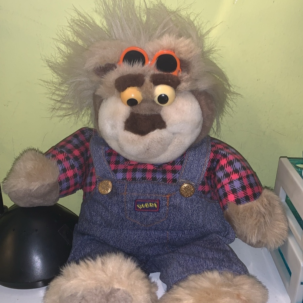 Vintage 1997 tyco talking bubba stuffed character